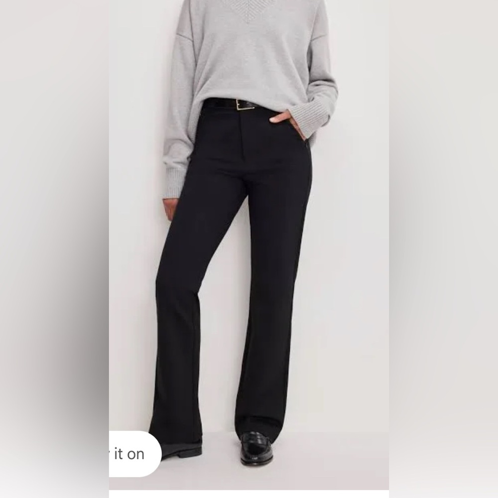 Good American Black Dress Pants